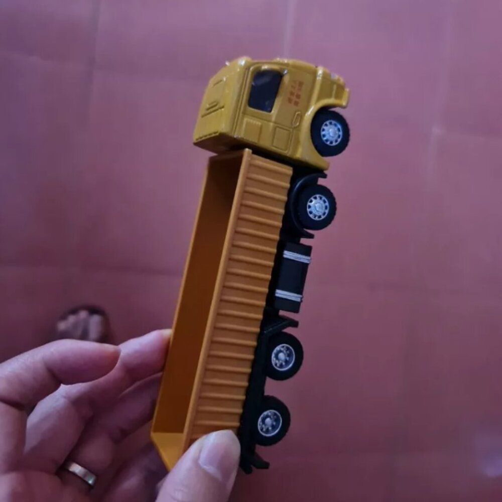 Construction vehicle model toys